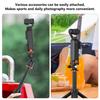 For DJI Osmo Pocket 3 PULUZ Type-C Charging Base Quick Release Mount Adapter (Black)