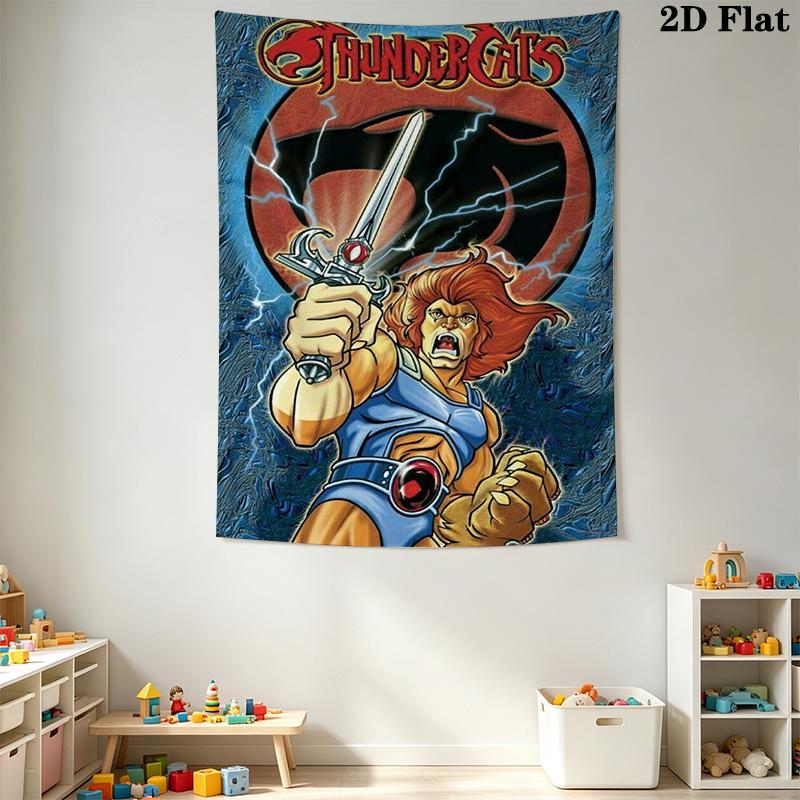 Thunder Cats Pattern Home Decor Tapestry, Wall Hanging, Decorative RV Wall Cloth.MGT0918308