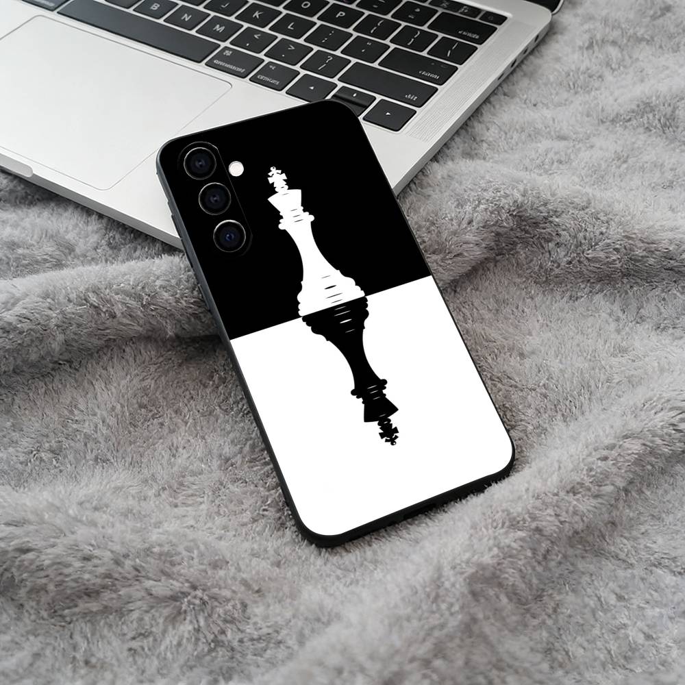

Cool- Chess Art Phone Case For Samsung Galaxy A73,A71 A72,A70,A53,A52,A51,Soft Silicone Black Cover Samsung a714g