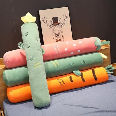 Long Cylindrical Pregnancy Pillow - Washable, Removable Cover, Cute Design, Use for Sleeping, Leg Support, or Bed Backrest.