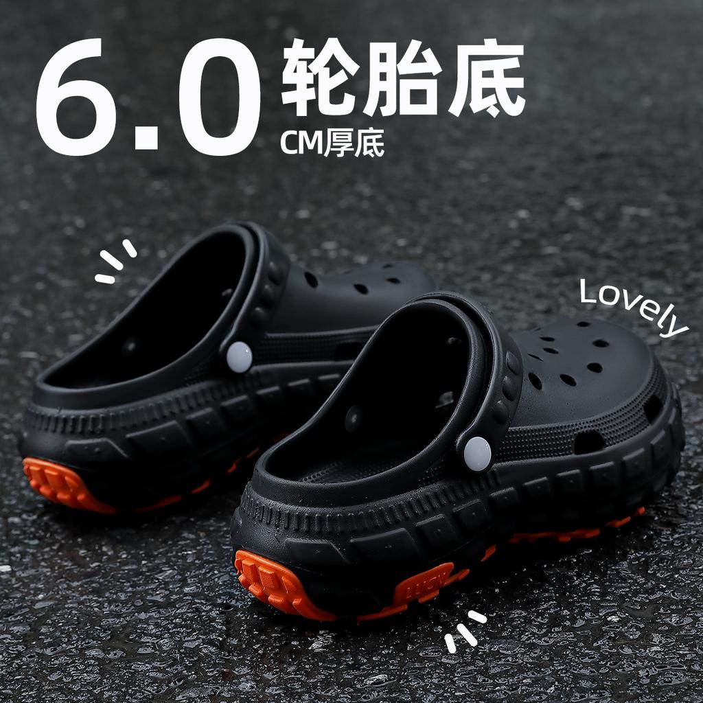 Hole Shoes New Summer Wear Arch Support Eva Non-slip Deodorant Operating Room Cool Slippers