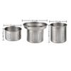 Hot Sale 304 Stainless Steel Fine Mesh Tea Infuser Foldable Handle Clip Design Reusable Loose Leaf Strainer For Mugs And Teapots