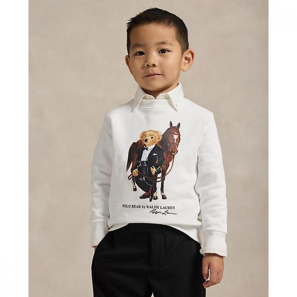 Polo Ralph Lauren Boys 2 7 Years Sweatshirt Luna New Year Polo Bear 2
