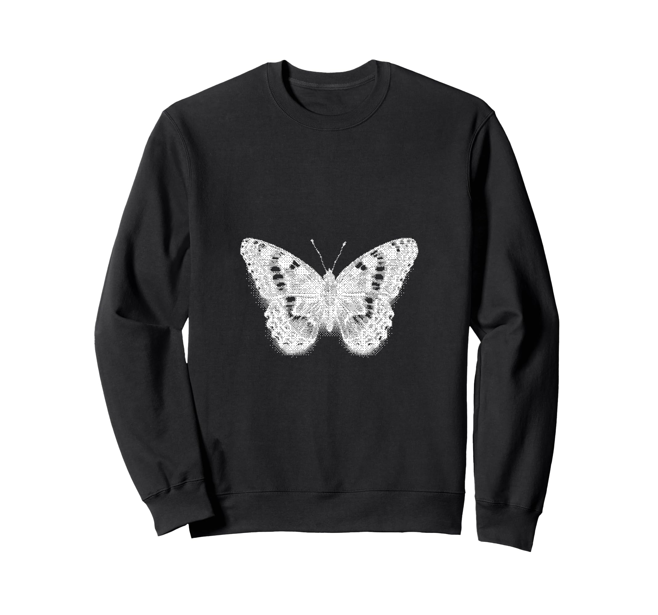 

Grunge Butterfly Dark Alto Gothic Street Aesthetic Sweatshirt чёрный