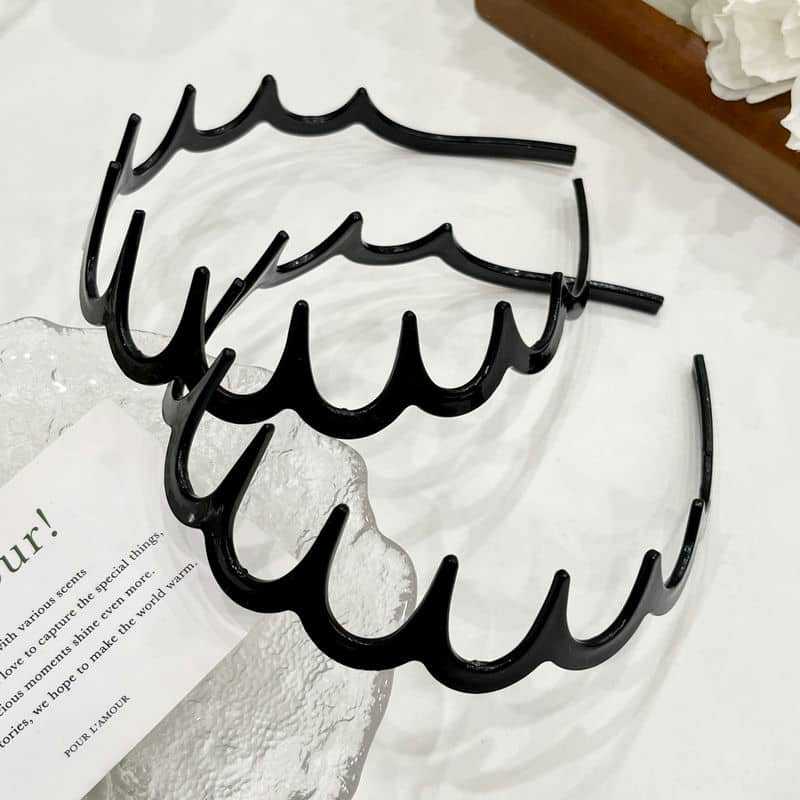 Summer Hairband With Toothed Broken Hair, Women'S Hairband For Going Out And Washing Face, Special Hairpin Headband