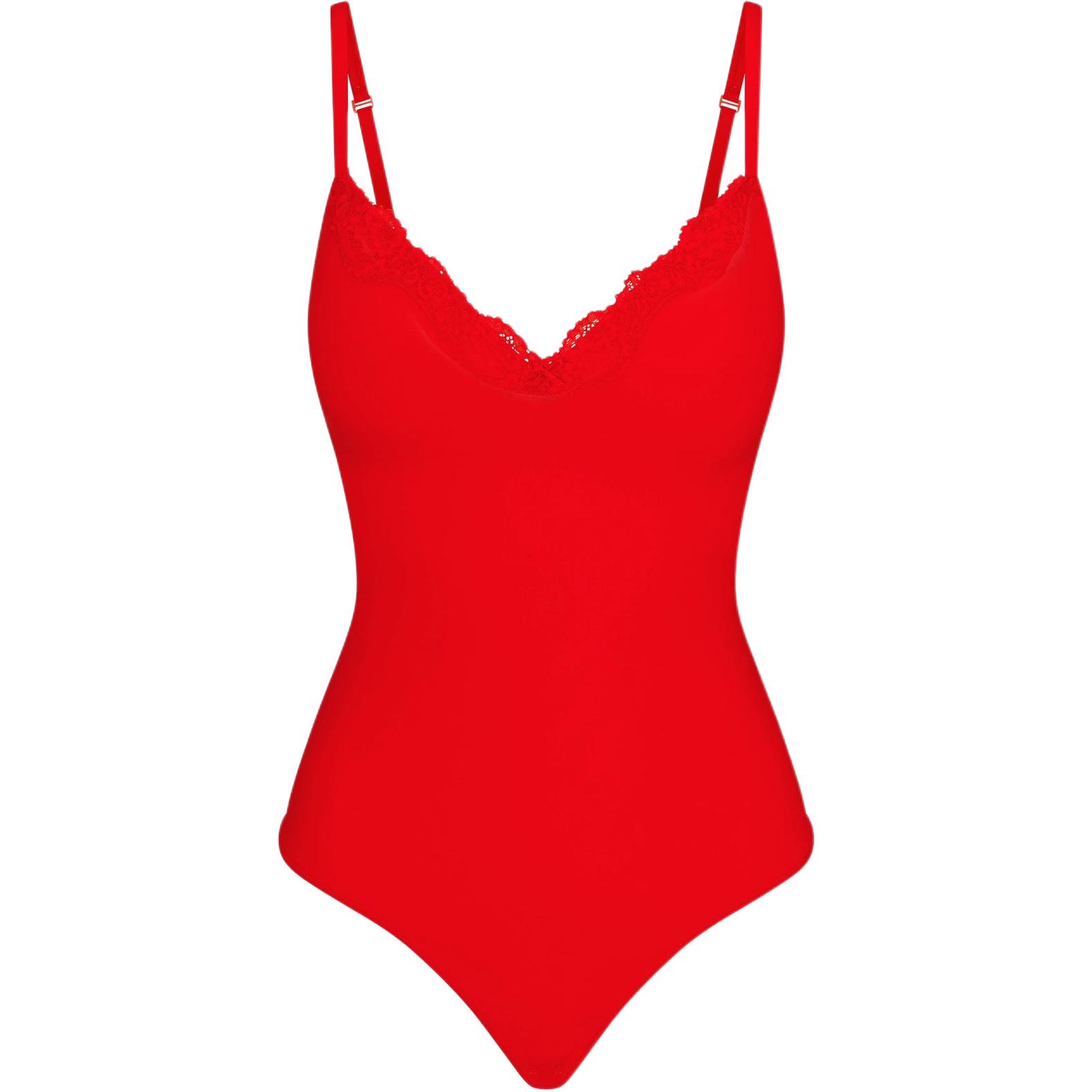 Skims Lace Adjustable Strap Bodysuit Women