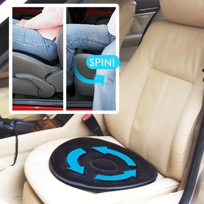 Pernă Rotativă Rotativă 360 Grade Pernă Scaun Auto Ajutor Mobilitate Scaun Pernă Rotativă Covoraș Spumă cu Memorie Portabil