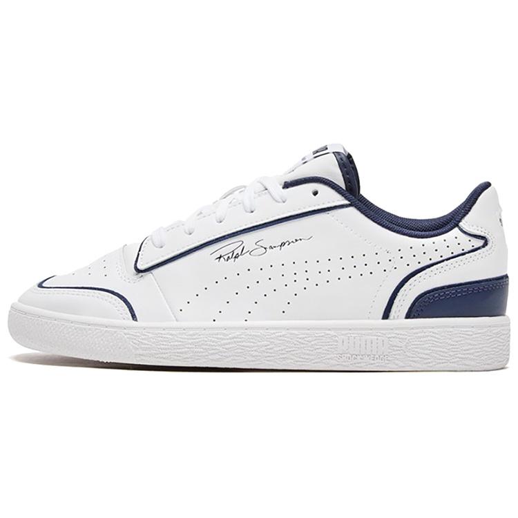 PUMA Ralph Sampson Low Perforated Outline White Peacoat Men s 374070-03 EU 44