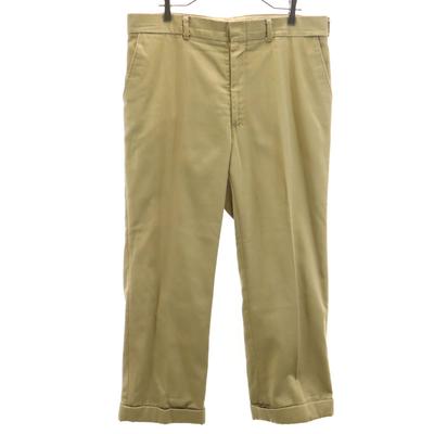 70s Vintage White Tag Rocket Talon Slacks Pants Beige Men's Used