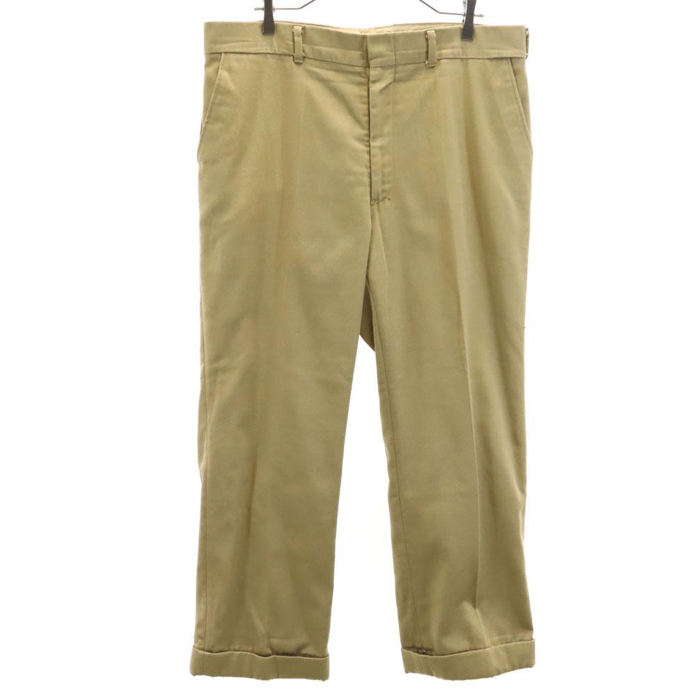 Woolrich 70s Vintage Bílý štítek Rocket Talon Kalhoty béžové Pánské Použité