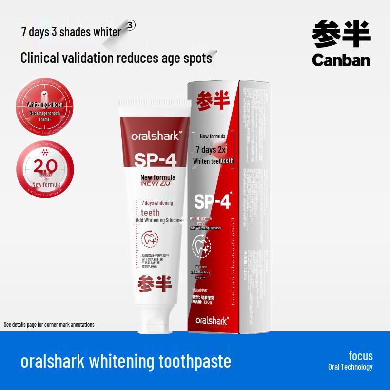 Oralshark Whitening Toothpaste