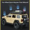 1:24 Tank 300 500HI4-T Auto Spielzeugmodelle Legierung Druckguss Geländefahrzeuge Sound Licht Türen Geöffnet Rückziehbar für Jungen Geburtstagsgeschenke