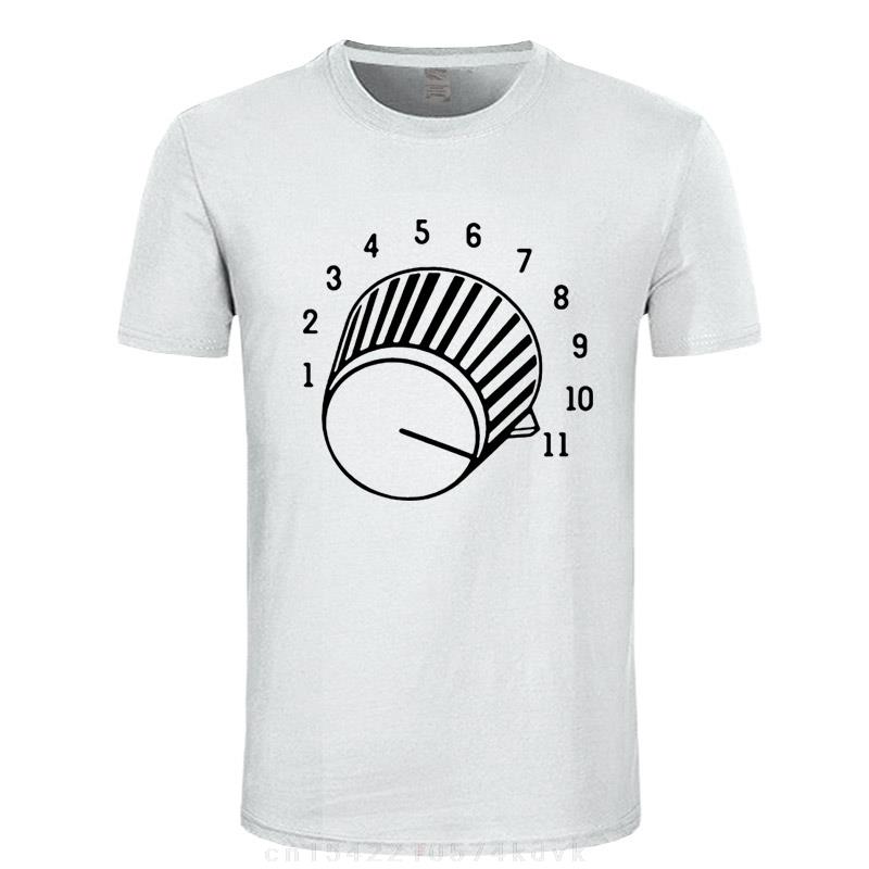 It's One Louder Spinal Tap Inspired Geometry Summer Short Sleeve O Neck 100% Cotton Men's T-Shirt Funny Print T Shirt Men