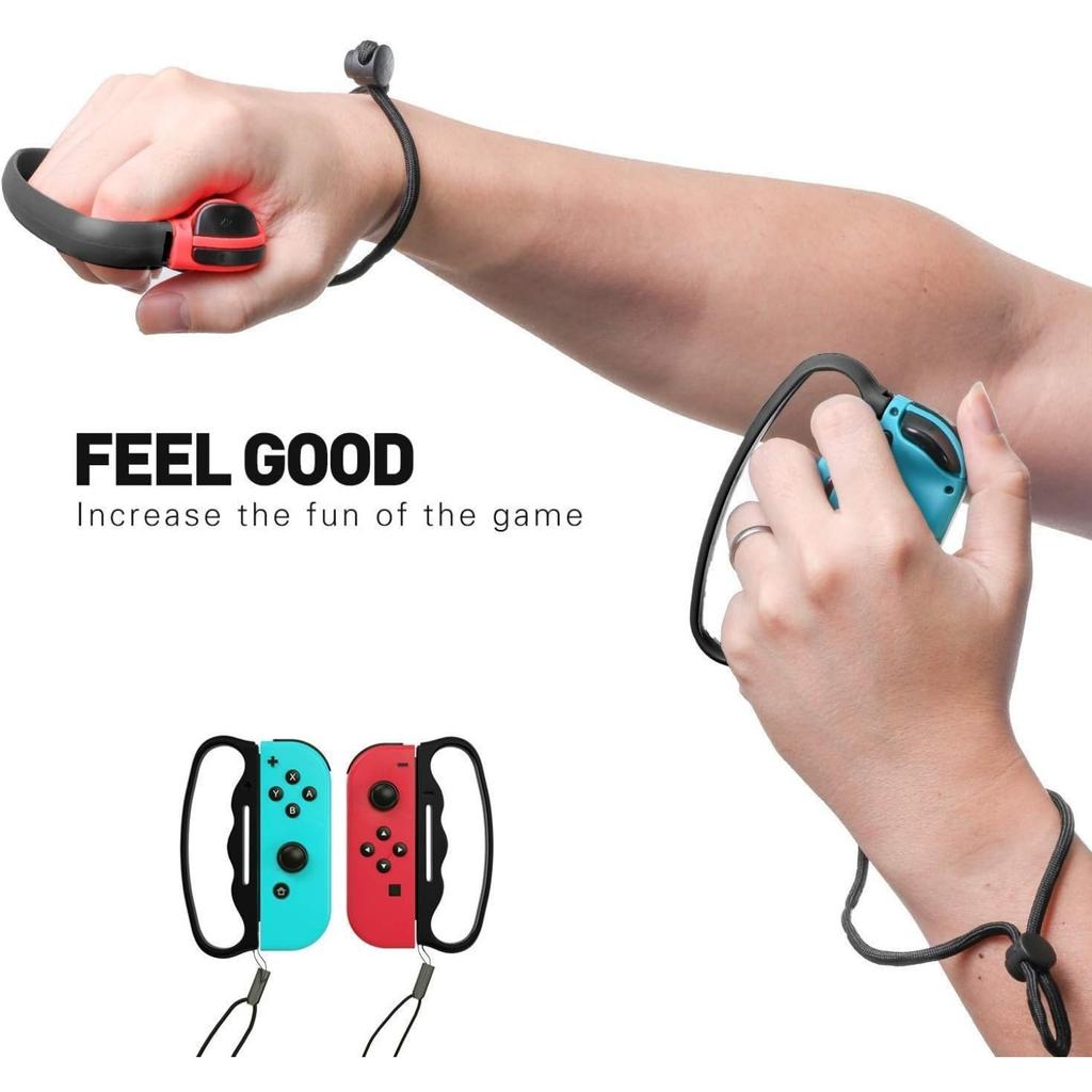 For Nintendo Switch OLED Joy-Con 1 Pair Motion Sensing Strap Boxing Finger Grip