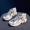 Dad shoes children's spring and autumn 2025 new women's shoes are popular, breathable and versatile casual shoes thick-soled little white sports s