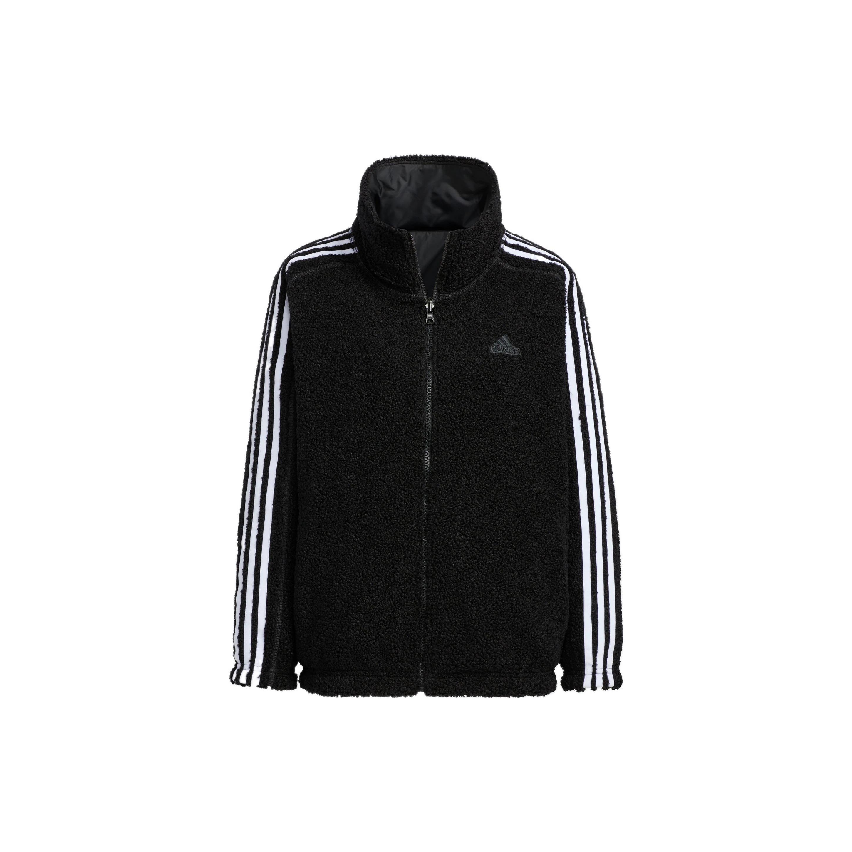 adidas Women s Metrevboa Reversible Stand Collar Track Jacket Black HM7114 L