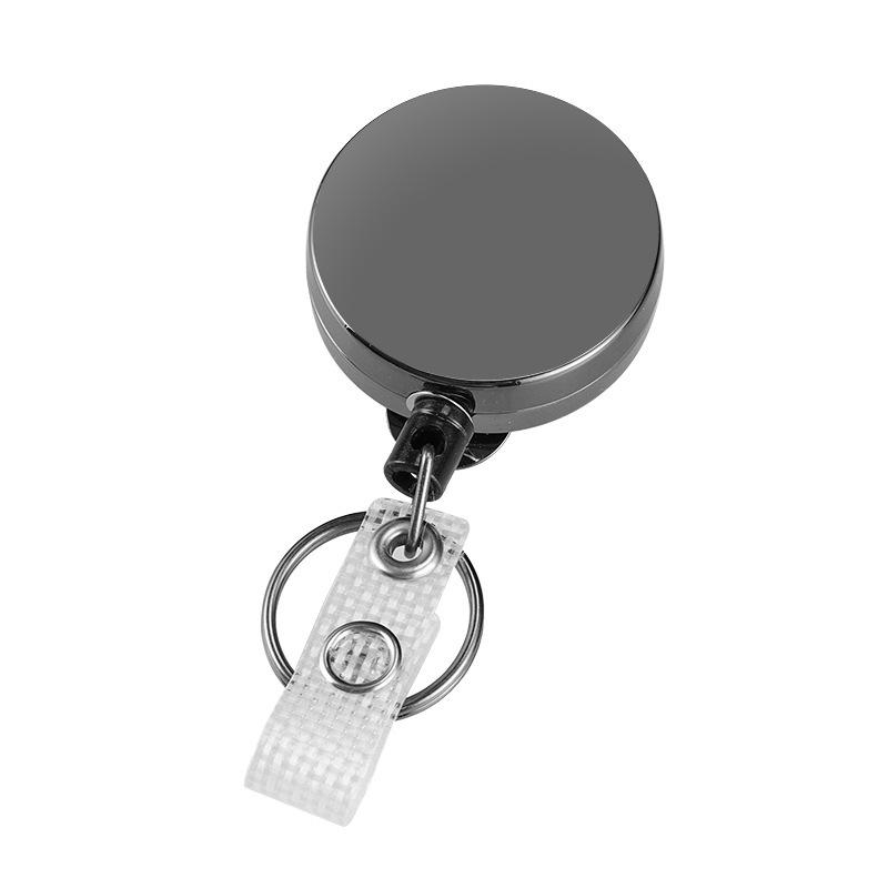 Qiuyu Retractable Badge Holder with Epoxy Key Yoyo
