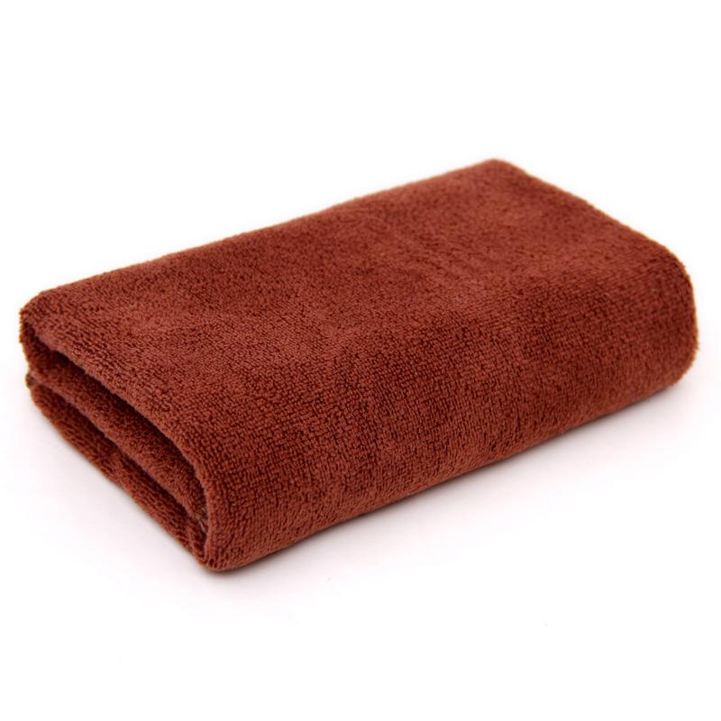 Microfiber promotional towel thickened absorbent dry hair towel car wash cleaning towel