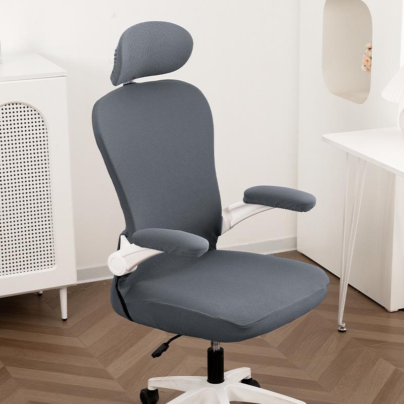 Full Package Ergonomic Chair Cover- Made of Soft Polyester Fabric To Protect Your Chair Suitable for Offices Government Offices