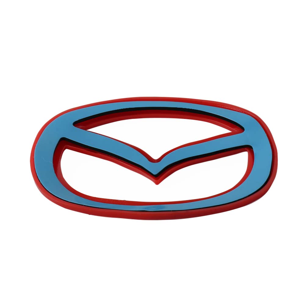 1pcs ABS Car Steering Wheel Center Sticker Auto Emblem Decal For Mazda 2 3 4 5 6 7 CX-7 CX3 Cx5 RX8 RX3 MX5 Atenza Axela Verisa