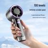 USB Rechargeable Portable Handheld Desktop Fan & Phone Holder for Outdoor Camping