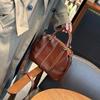 Women's Large Capacity Cowhide Handbag: Elegant, High-End, Classy Shoulder and Crossbody Tote Bag.