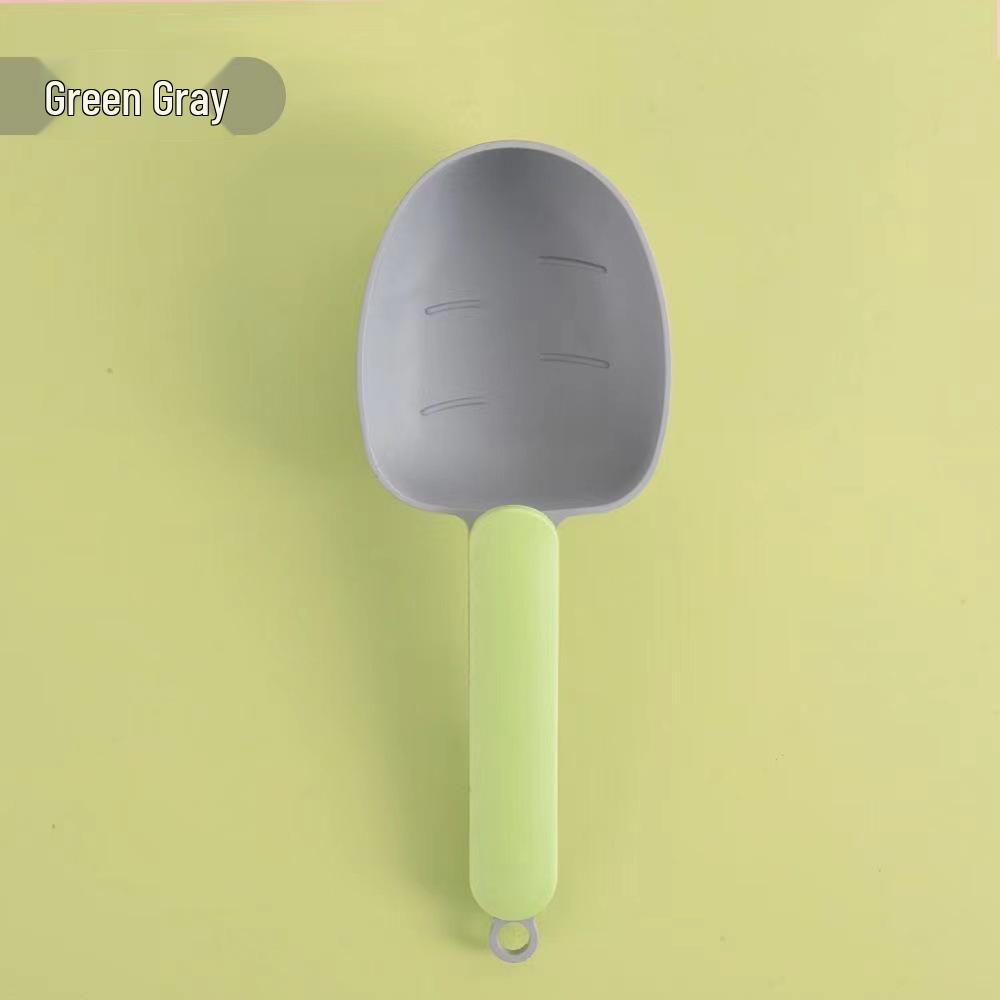 Multi-functional Pet Food Measuring Spoon with Clip