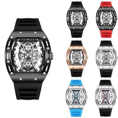 Men's Waterproof Luminous Running Alarm Clock Watch