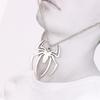 Simple Stainless Steel Spider Pendant Necklace for Men and Women Fashion Party Jewelry Gift
