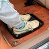 Car Shoe Storage Tray,Waterproof Auto Trunk Shoe Organizer Box,Portable Vehicle Footwear Holder for Car Interior
