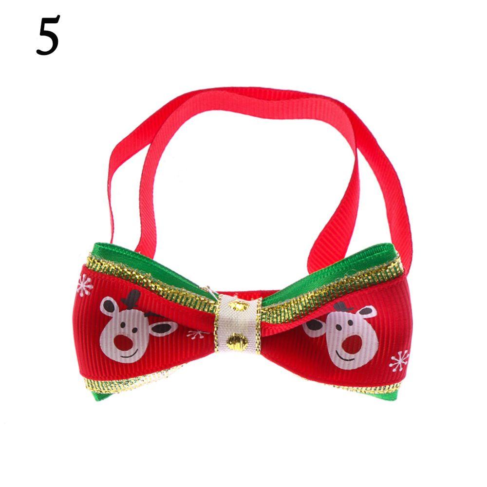 

Party Decor Grooming Adjustable Pet Christmas Necktie Cat Choker Bowknot Collar Dog Bow Tie 5