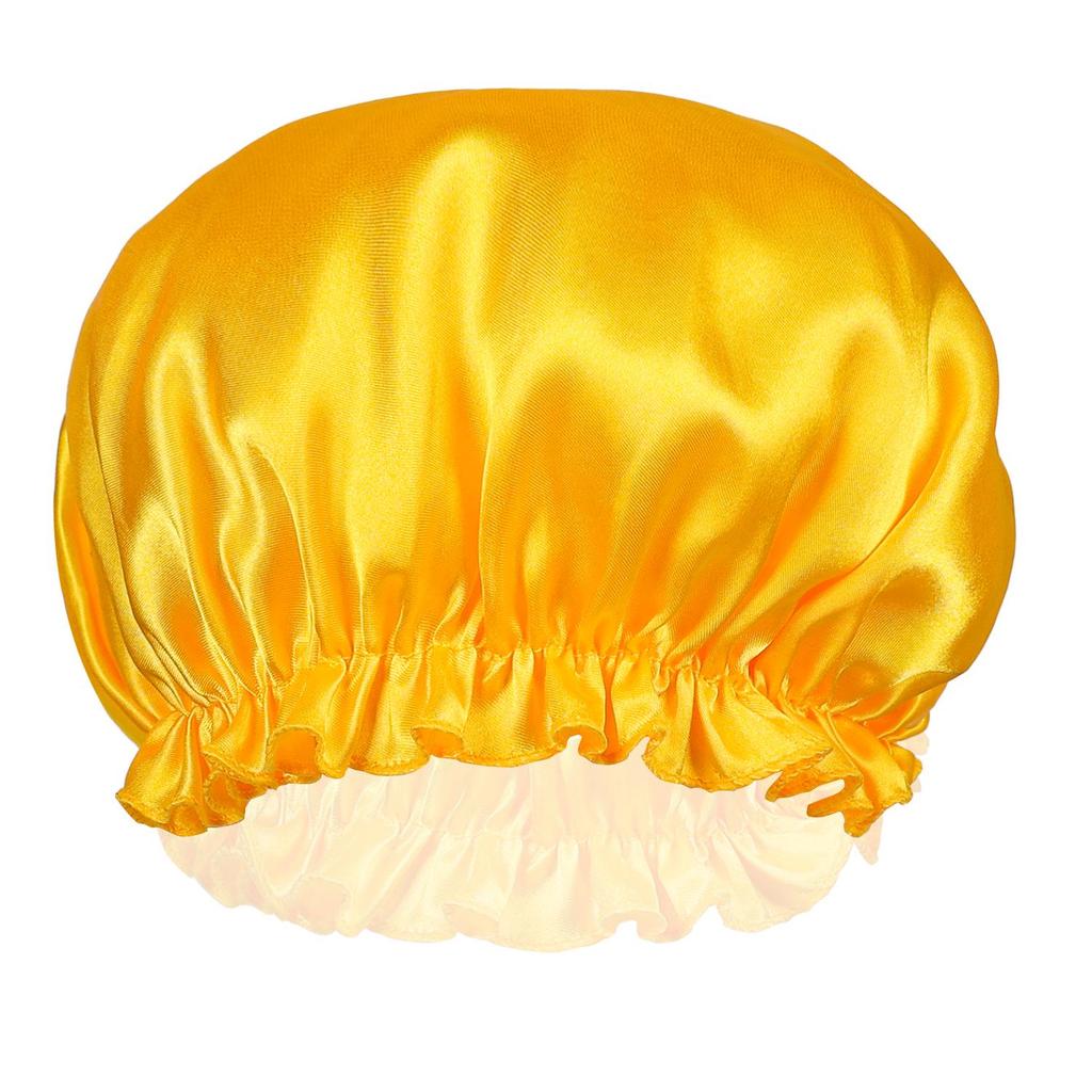 Satin Sovmössa för Kvinnor - Enkel Huvudbonad för Hemma, Bad, Efter Förlossning eller Cellgiftsbehandling