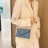 Versatile Women's Shoulder Bag New Trendy and Minimalist Envelope PU Bag Chain Handle Crossbody Bag Fashion