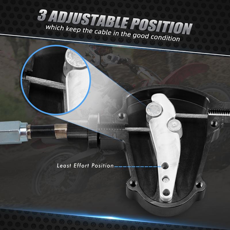 CNC Stunt Clutch Easy Pull Cable System For SUZUKI DRZ400E DRZ400S DRZ400SM RM65/85/100/125/250 RMZ250 RMZ450 GSX-R1000 GSX-R600
