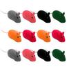 10Pcs Cartoonish Rodent for Pets Stimulates Curiosity Flashy Tones Keeps Cat Dog Busy Prevents Furniture Damage cat toys