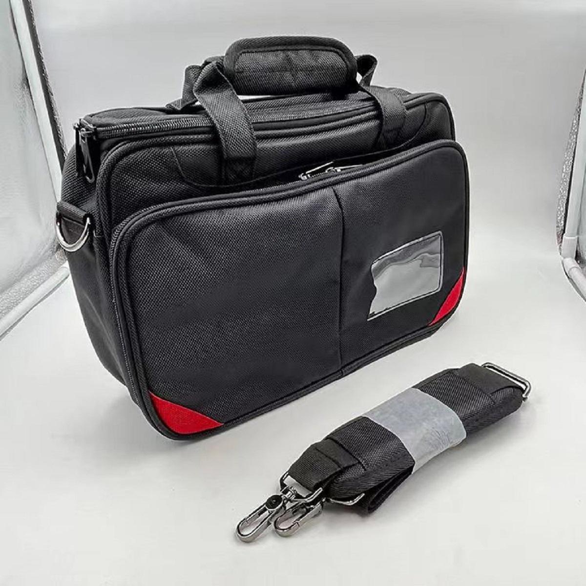 Original High Quality Oxford Waterproof Briefcase Men S Business Laptop Bags Can Be Rear-Mounted Crossbody Shoulder Handbags