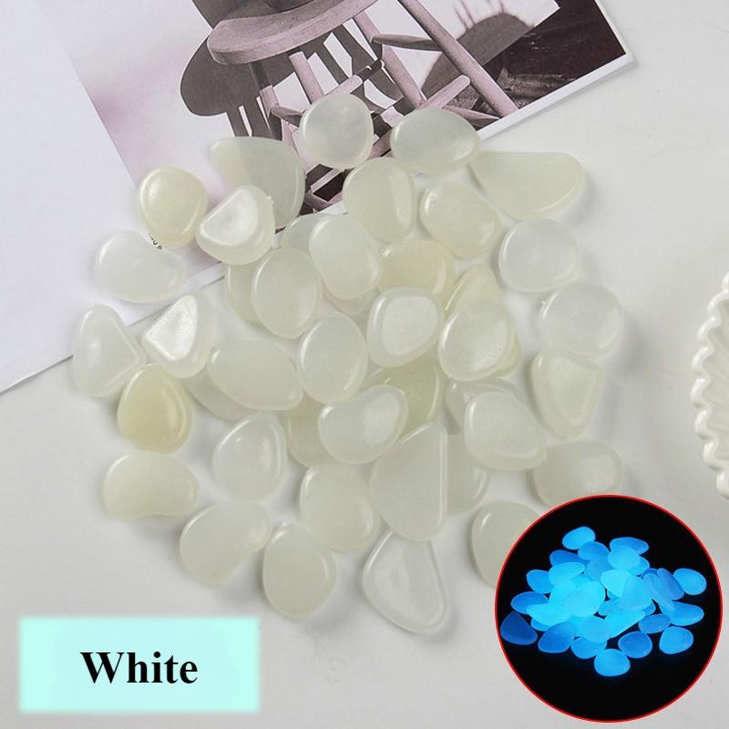 100 buc. Pietre luminoase care strălucesc în întuneric Pietre Pietre Roci fluorescente pentru rezervor de pești Acvariu Peisaj acvatic Decor acasă