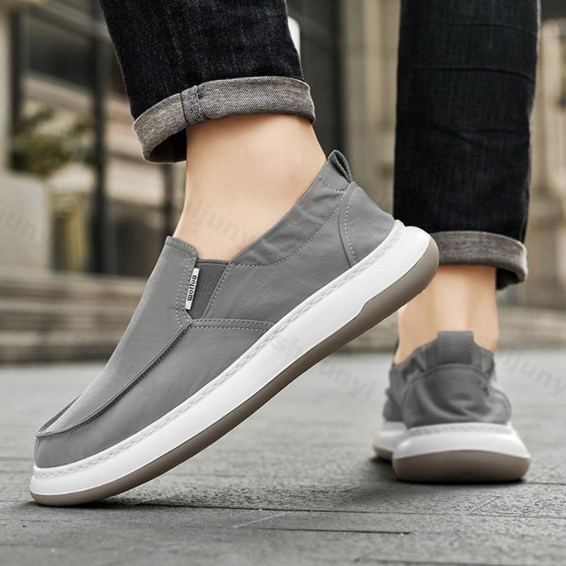 Men's Canvas Fabric Casual Sneakers 2025 Casual Shoes Sports and Leisure Non-Slip Ventilate Sneakers Loafers Summer New Sneakers