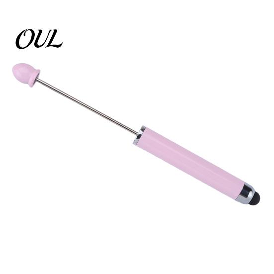 Gradient Color Touch Screen Stylus Beadable Pen for Touchscreen, Pen, High Smooth Drawing Pad Precision Writing School Office Classroom Study