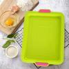 Silicone Baking Pan Rectangular Cake Mold With Easy Release For Home Baking And Swiss Roll Making