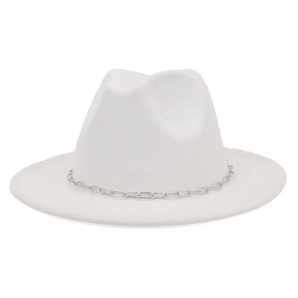 Kapelusze damskie nowa jesienno-zimowa filcowe kapelusze fedora mężczyźni Panama kościół czapka jazzowa dekoracje ślubne kapelusze sukienka pamelas para bodas