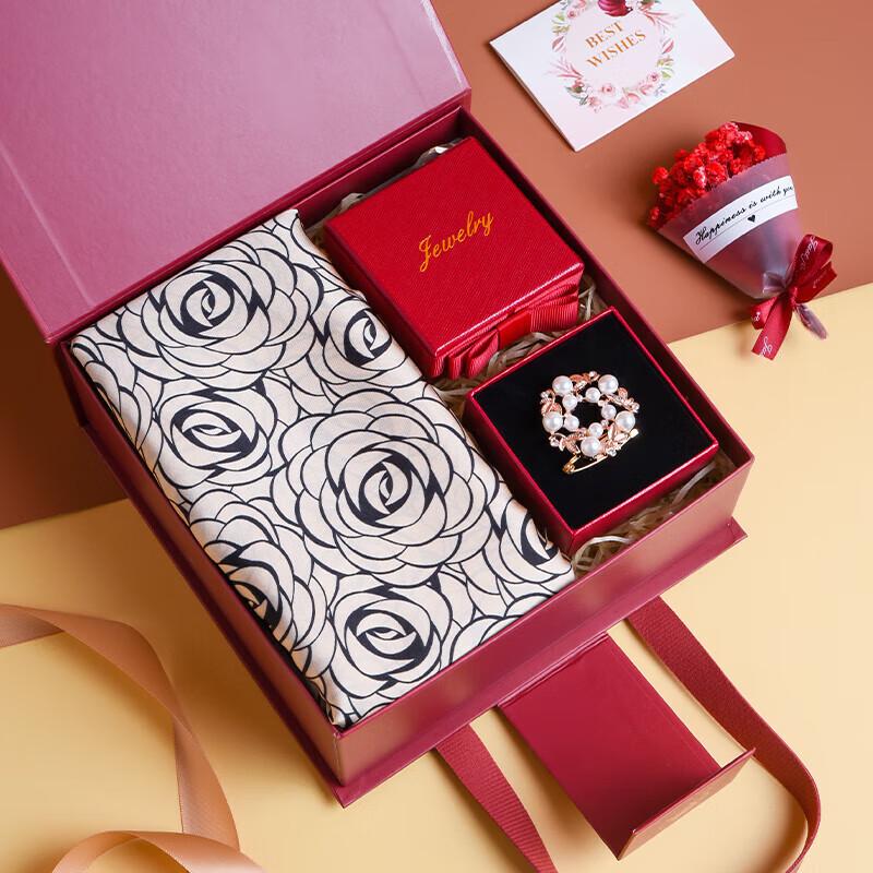 Hangzhou Silk Scarf Gift Set