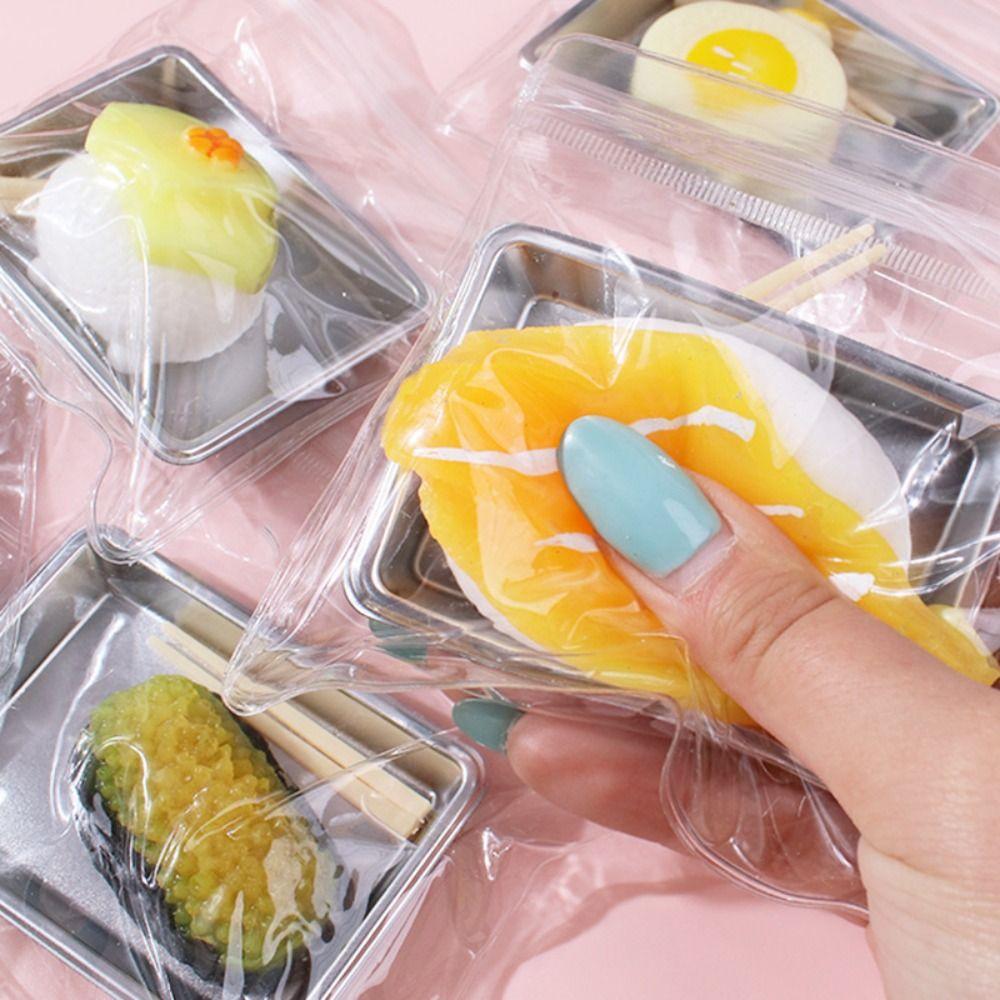 Tpr Slow Rebound Toy Anti-stress Stress Relief Toy Simulation Food Squeeze Toy  Office Workers
