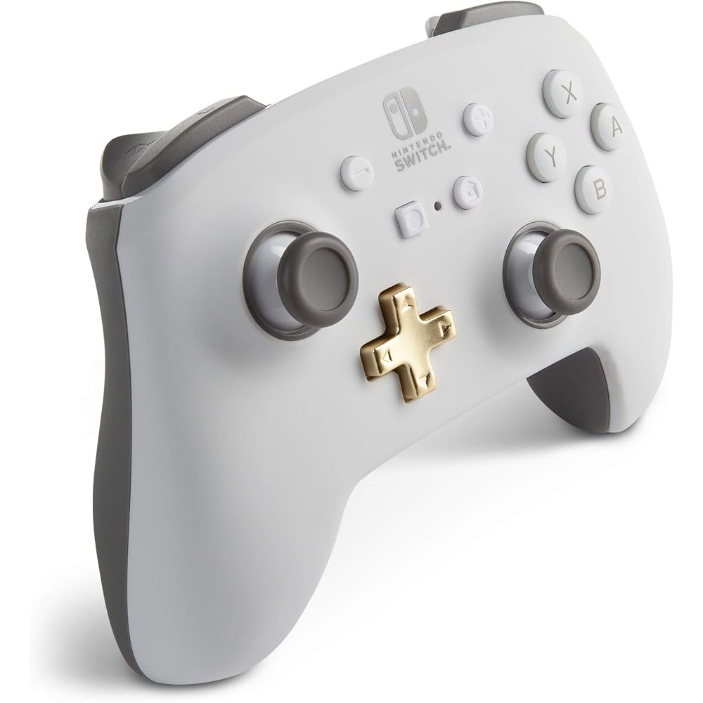 [Nintendo Licensed Product] PowerA Power Enhanced Wireless Controller for Nintendo Switch - White...