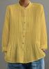 Spring and Summer New Women's Casual Long-sleeved Pleated Shirt Europe and America