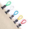 Metal Towel Clip Premium Outdoor Bath Towel Holder With Color Rope For Beach And Pool Use