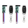 Industrial Single Channel Wireless Remote Switching DC3.6V-24V Voltages 433MHz Frequency With Transmitter 2A Load Capacity