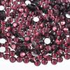 Glitter SS6 SS12 SS16 SS20 Light Rose Flat Back Crystal Stones Applique Non Hotfix Strass Glass Nail Rhinestone for DIY Craft