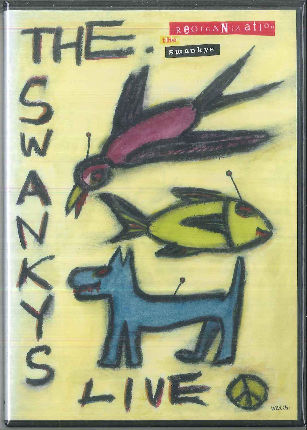 

DVD SWANKYS Reorganization The Swankys On Stage KWDV0012 KINGS WORLD 2006 Japan Japanese PopRock Used