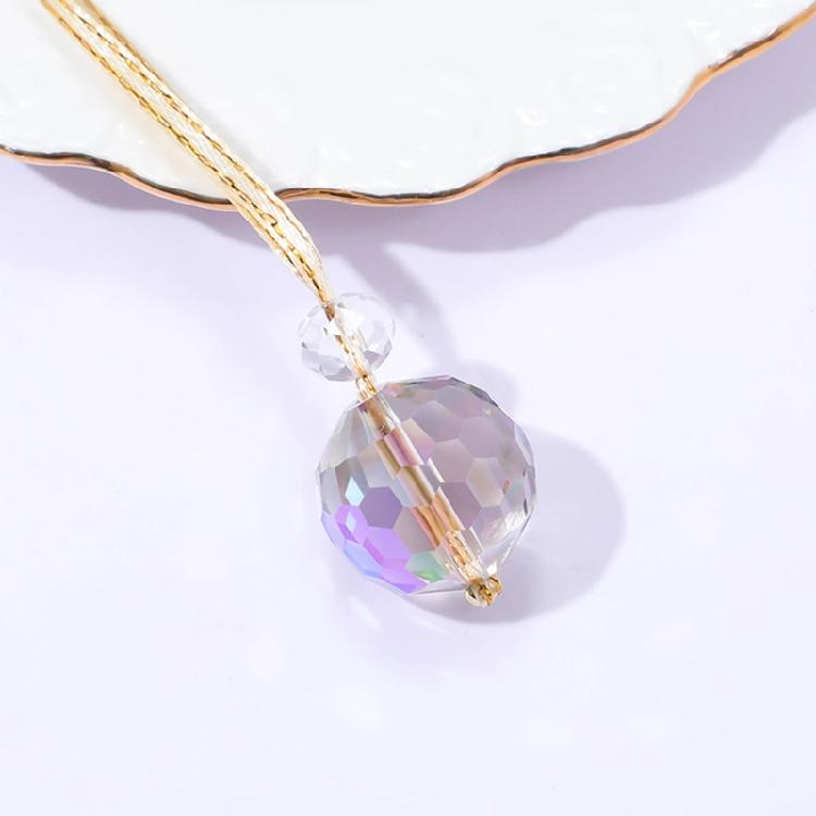 22mm Electroplated Fantasy Ball Bead Pendant Crystal Sun Catcher Diy Christmas Tree Hanging Pendant Ornaments